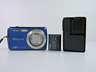 Casio EXILIM EX-Z35 12.1 MP Digital Camera Blue | eBay