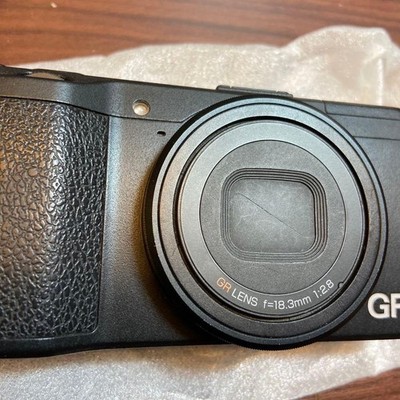 Ricoh GR Digital II Digital Camera 10.1MP - Black for sale online
