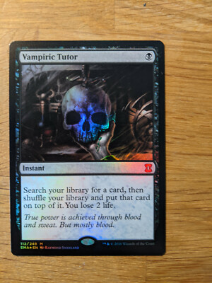 Vampiric Tutor FOIL (EMA) - MTG | eBay