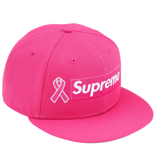 Size 7 5/8] Supreme Breast Cancer Awareness Box Logo New Era Pink