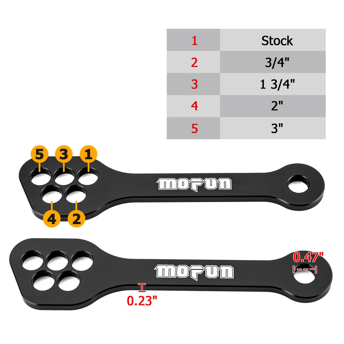 Rear Cushion Lever 0-3