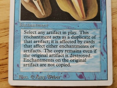 1x MTG Magic The Gathering Copy Artifact [Revised] Non-Foil Rare