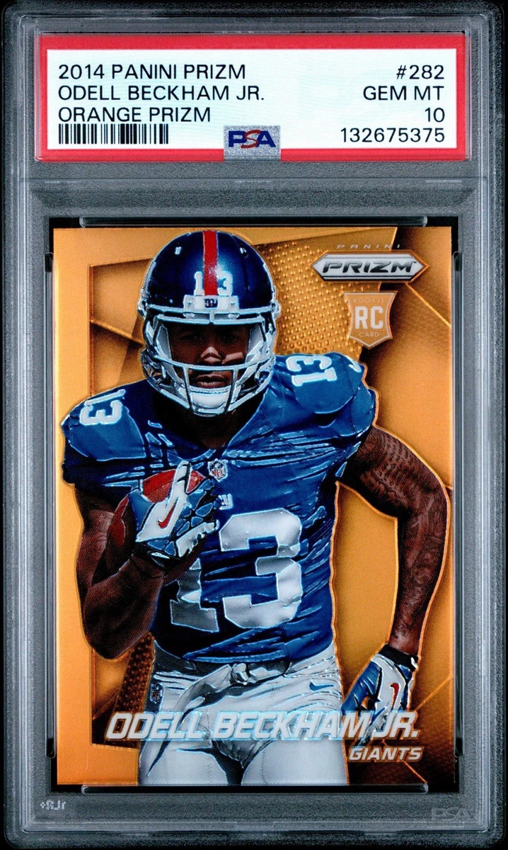 10 Graded Football Odell Beckham Jr. Sports Trading Cards for sale