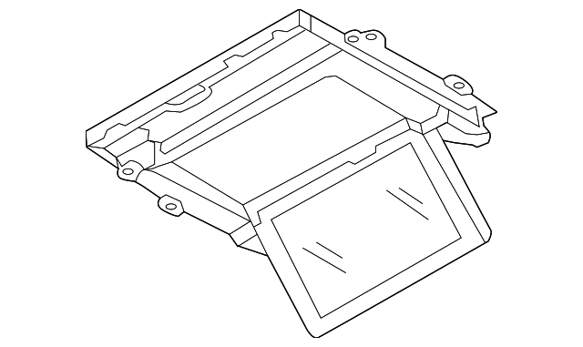 Genuine Nissan Display Unit 280A0-1JA0A | eBay