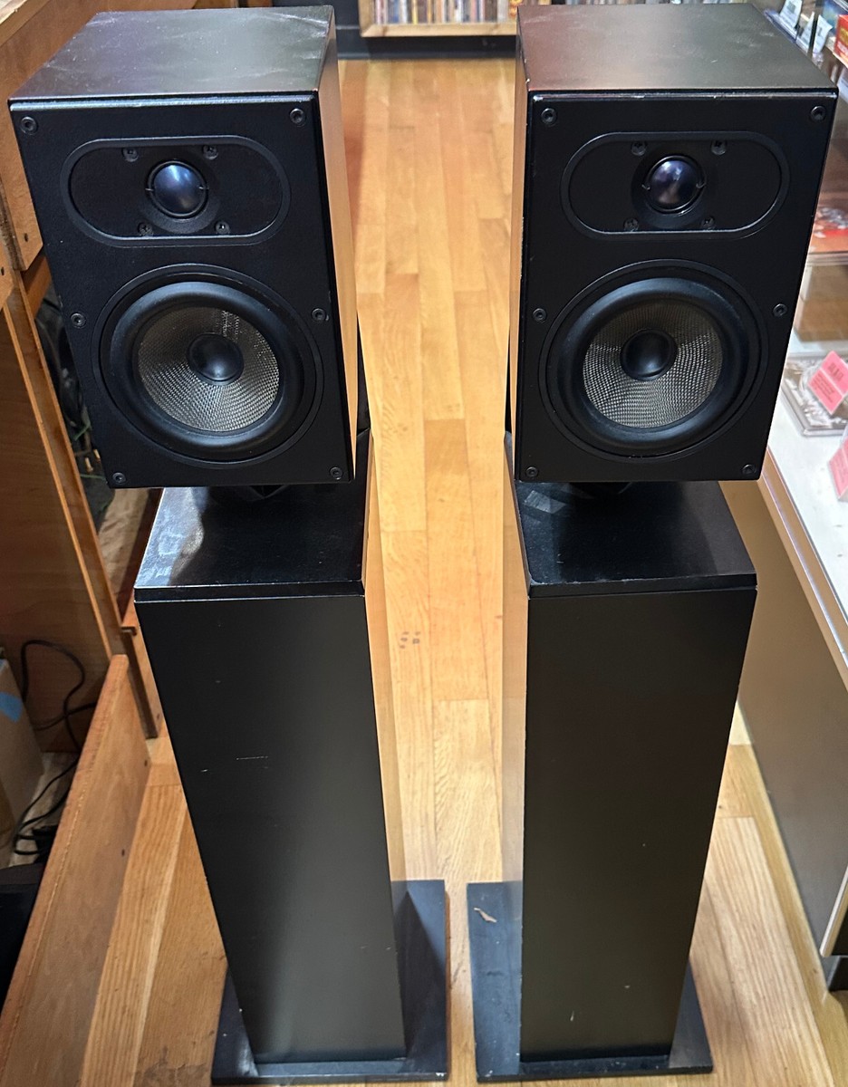 B&W BOWERS AND WILKINS CM1 CM2 CONCEPT 90 FLOOR STANDING SPEAKERS