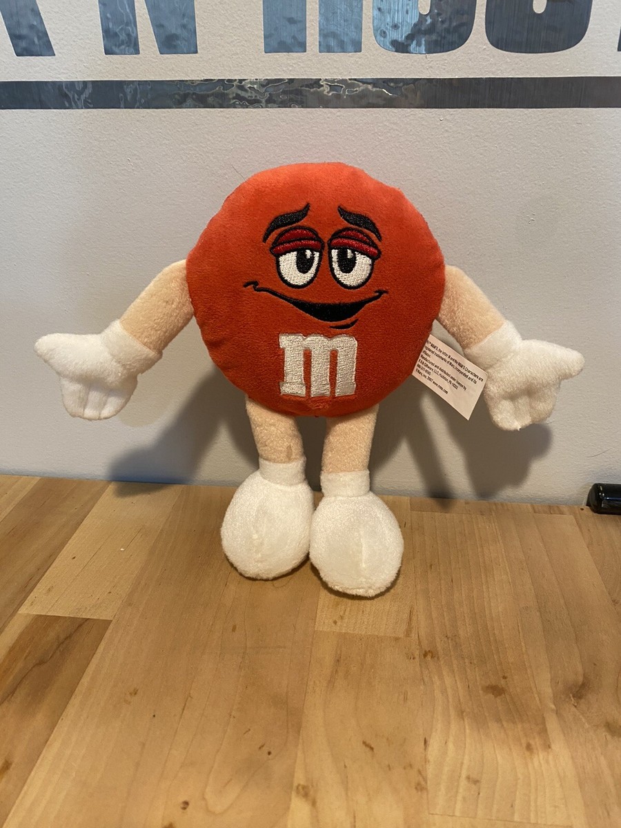 Red M&M's M&Ms With Hands Feet Mars Chocolate Inc Promo Plush 8