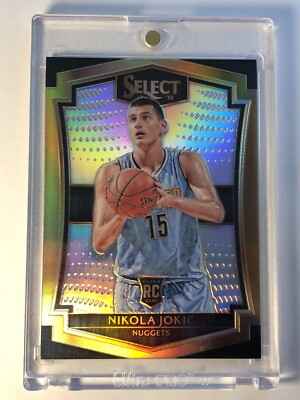 2015-16 Panini Select Premier Silver Prizm Nikola Jokic Rookie RC