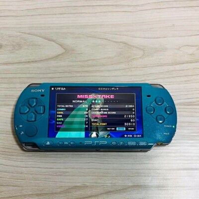 Sony PSP 3000 Console Hatsune Miku Project DIVA 2nd Ippai Pack
