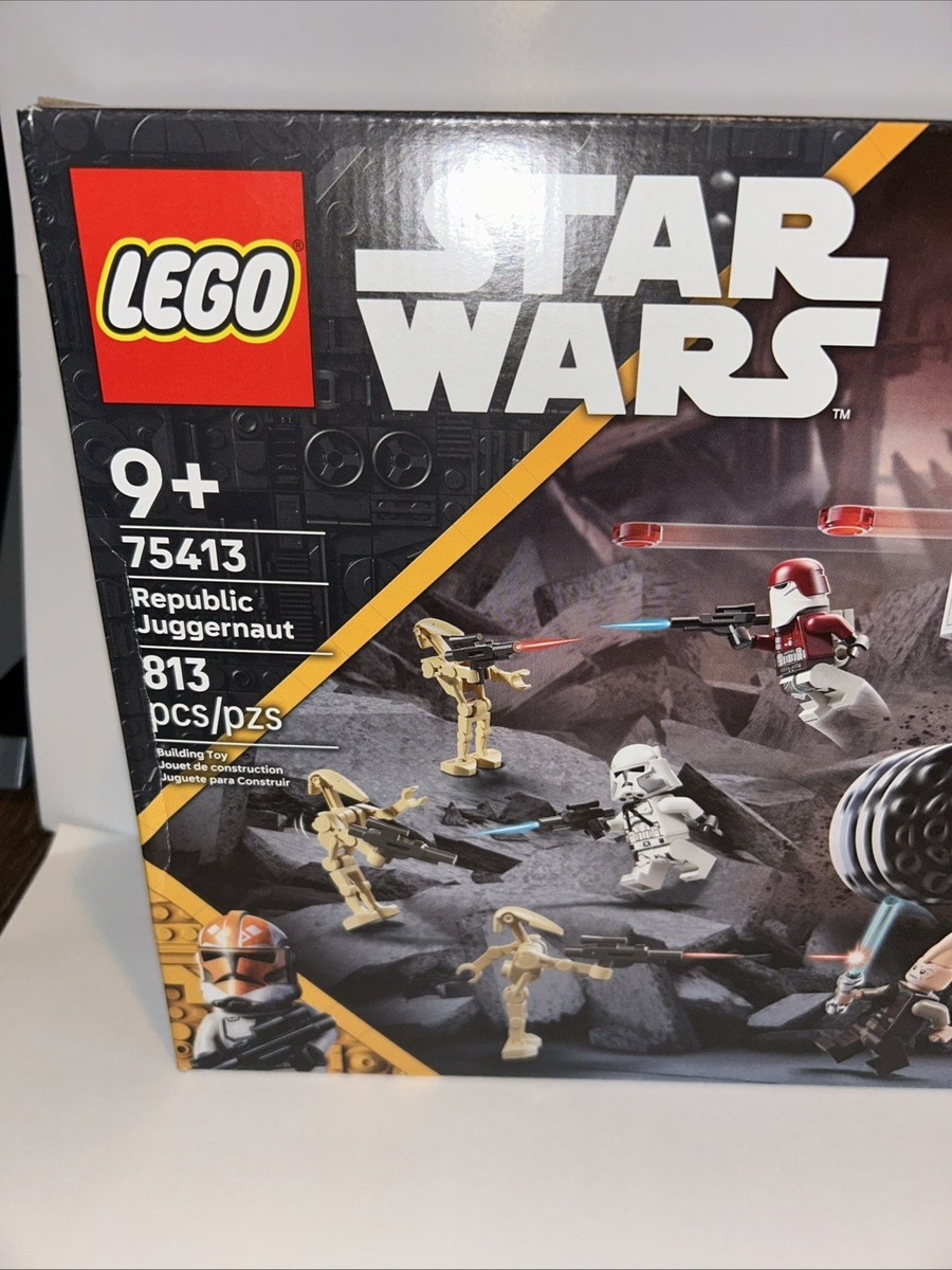 LEGO Star Wars 75413 Republic Juggernaut Complete Set 100