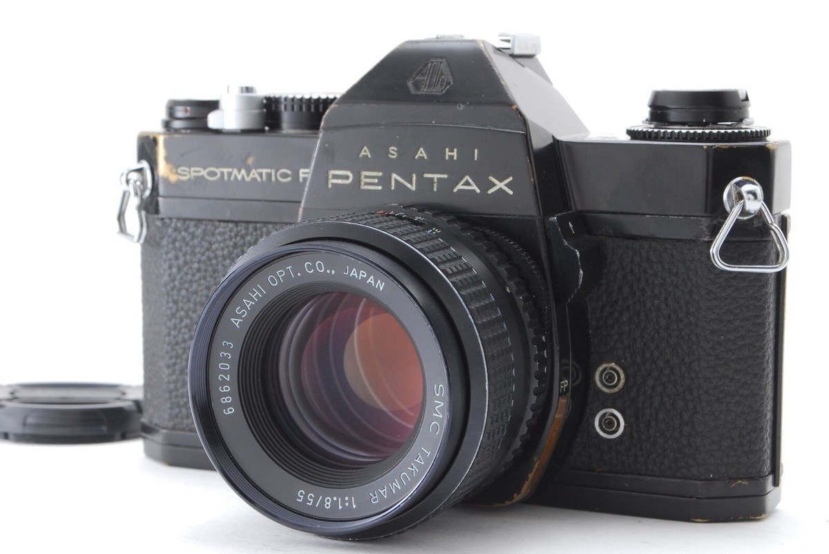 Optical MINT] Pentax Spotmatic F SPF Film Camera SMC Takumar 55mm