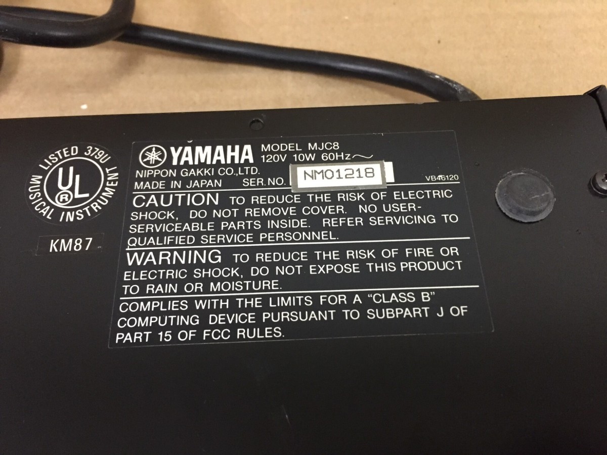 Yamaha MIDI Junction Controller Patchbay MJC8 Power On | eBay