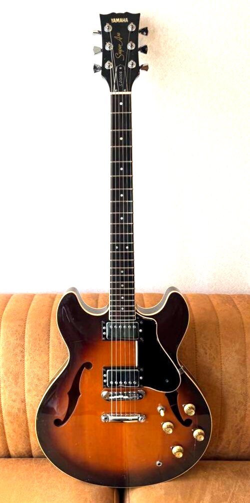 YAMAHA SA-1200S Super Axe 1980 Sunburst Semi-Acoustic Electric