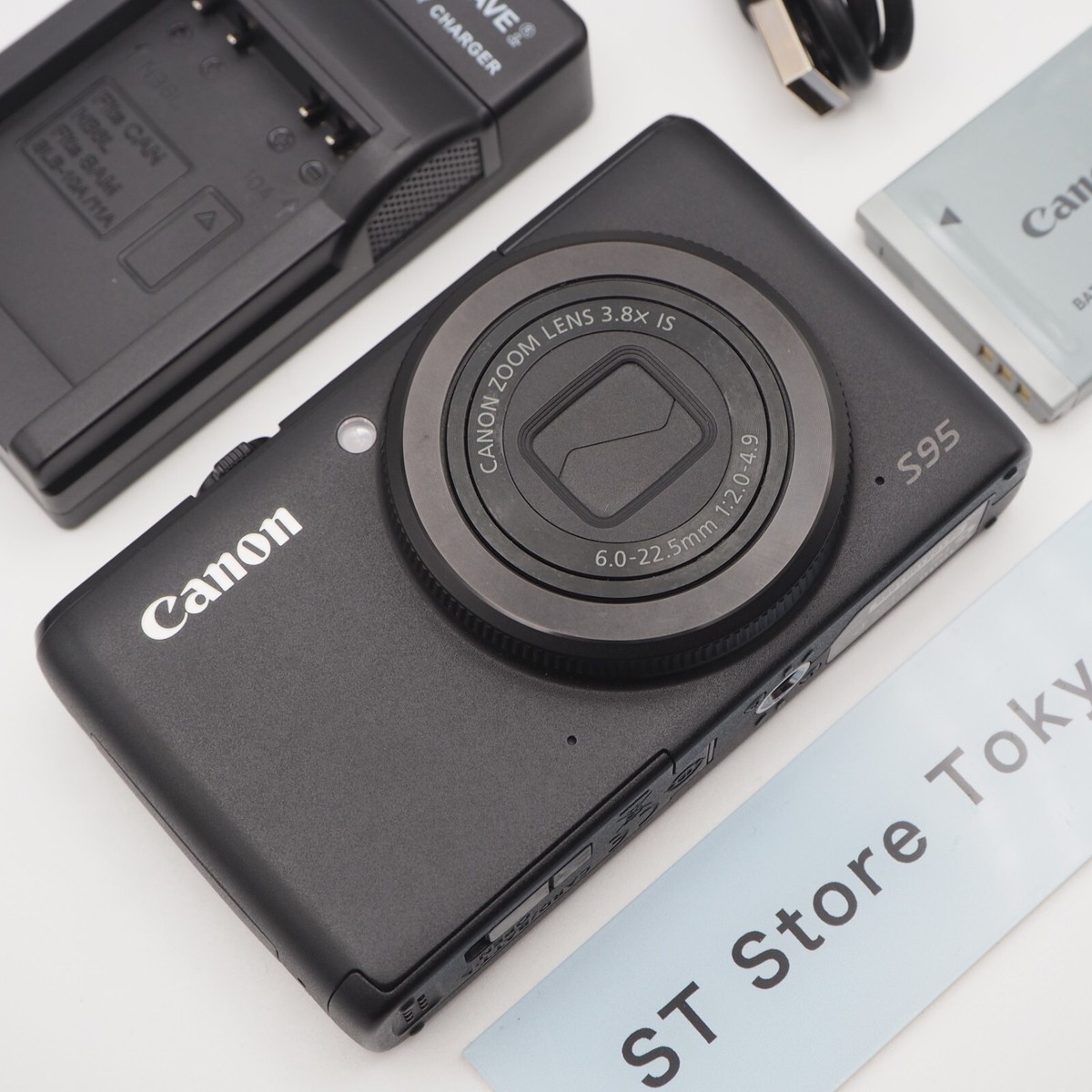 Mint] Canon PowerShot S95 10.0MP Compact Digital Camera Black w