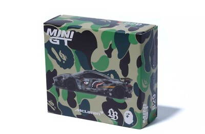 BAPE x LBWK NISSAN 1/64 4PCS SET &MCLARREN 720S MINI GT＆FD RX7 1