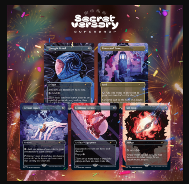 Through the Wormhole MTG SLD Secret Lair Drop Magic the Gathering