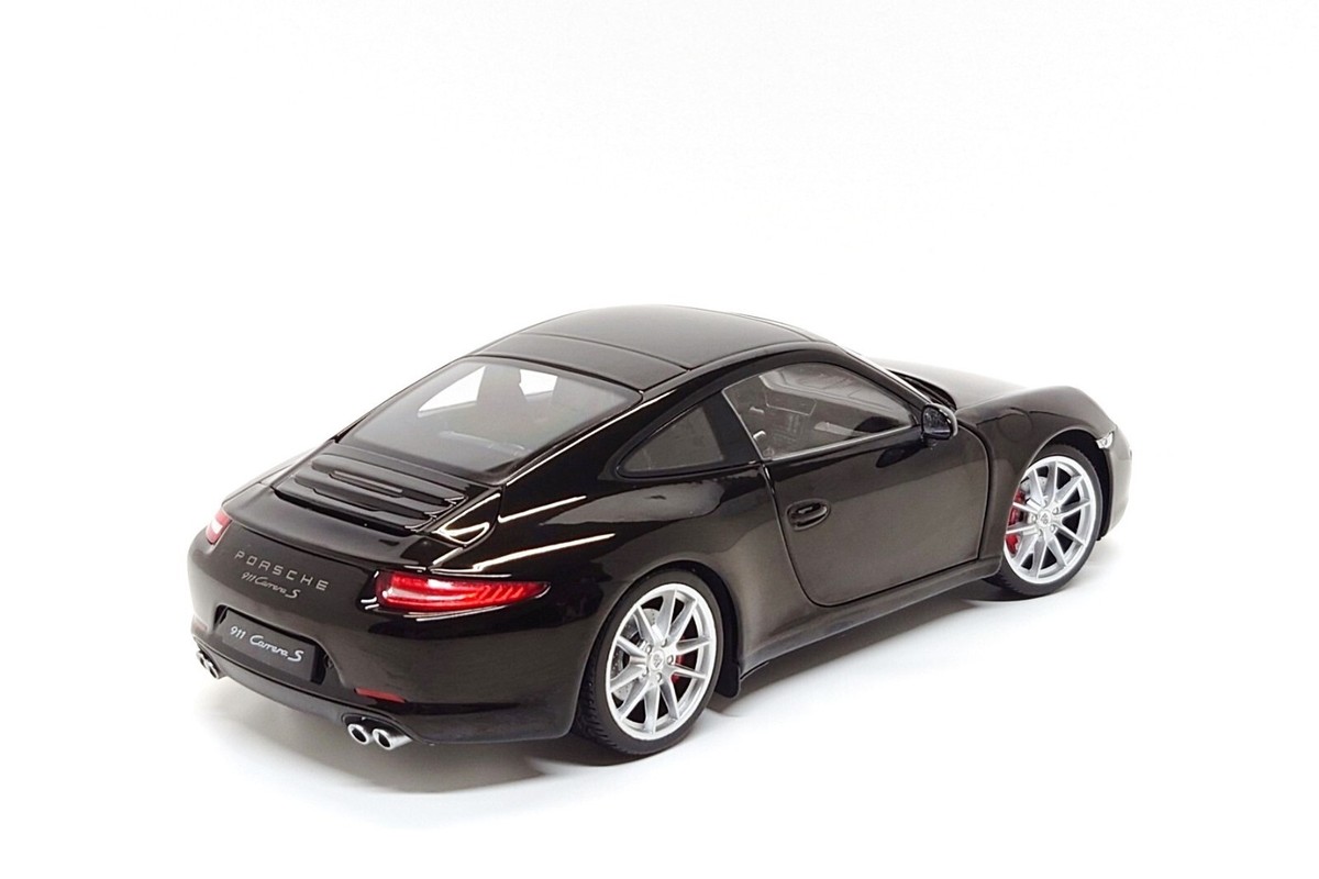 Welly NEX 1:18 Porsche 911 Carrera S Coupe (991) in Black | eBay