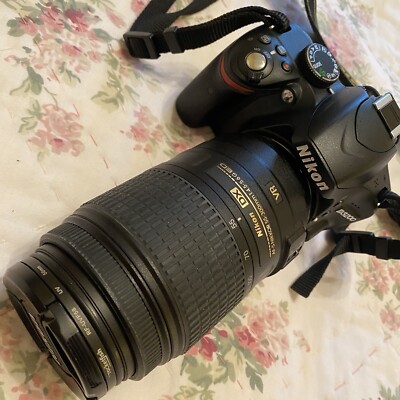 Nikon D3200, lens is Nikon 55-300mm | eBay