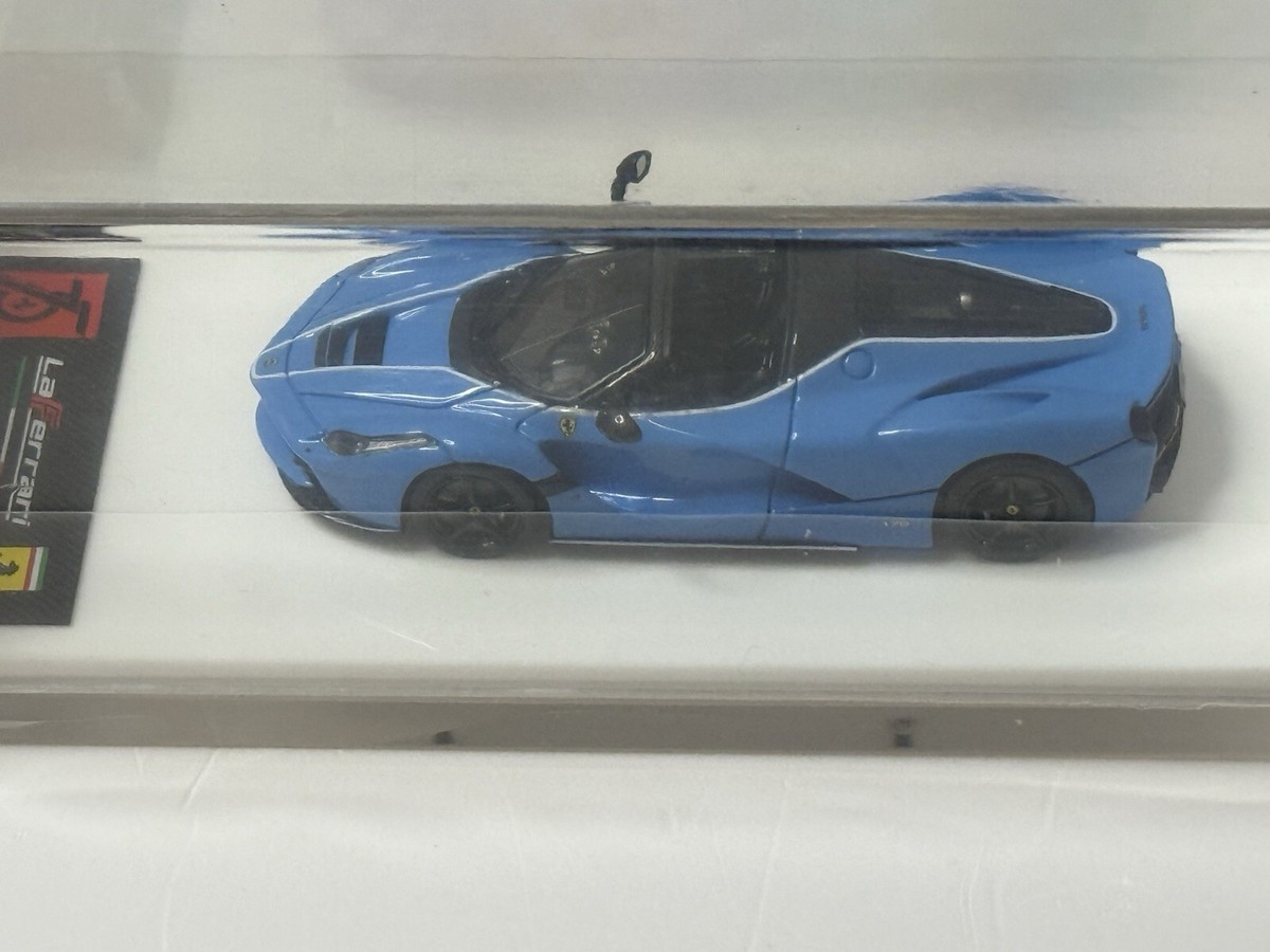 DMH 1:64 Resin Model LaFerrari Aperta Baby Blue - Limited 299pcs