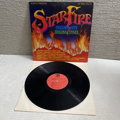 Starfire Original Hits Stars Ronco Michael Jackson Crusaders LP