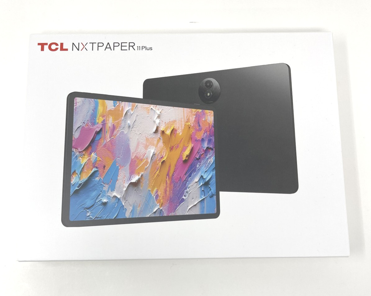 TCL NXTPAPER 11 Plus - 256GB - Onyx Black WiFi 9469X Brand New