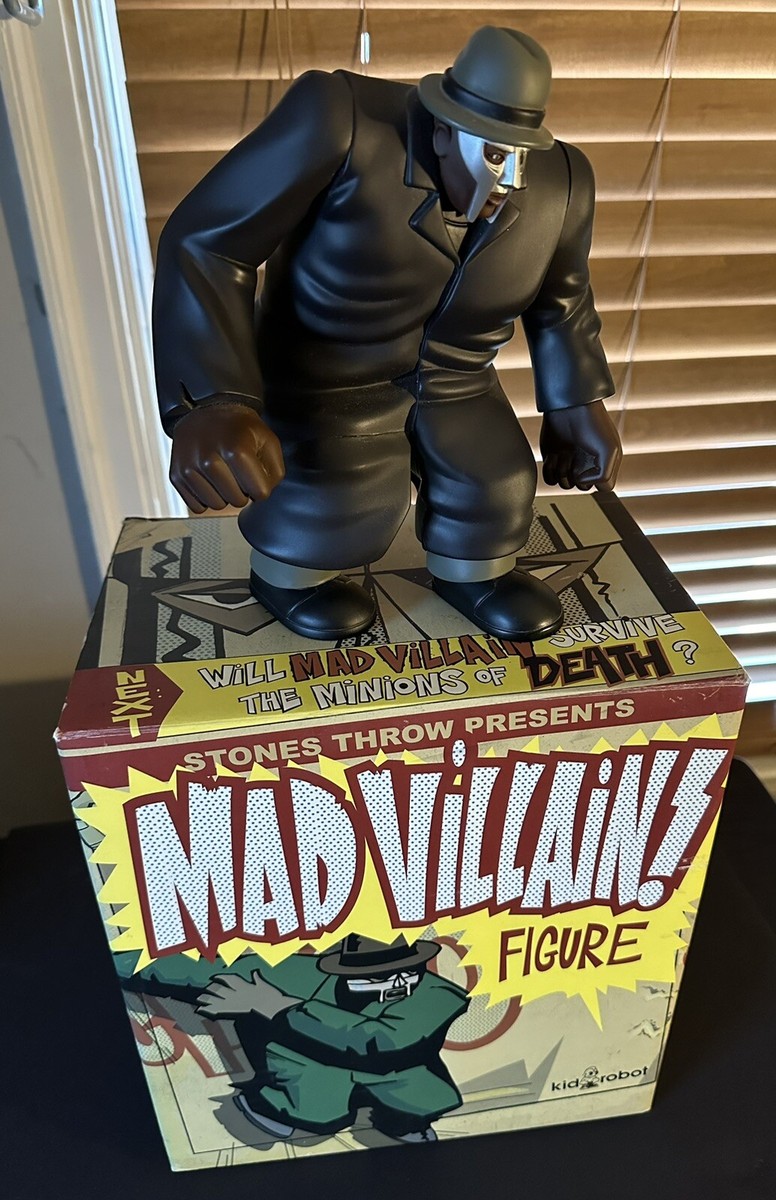 Mad Villain Kid Robot Figure MF Doom Mad Lib Stones Throw Hip Hop
