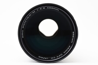 EXC+++++] SMC Pentax M 400mm f/5.6 Telephoto MF Lens K Mount Japan