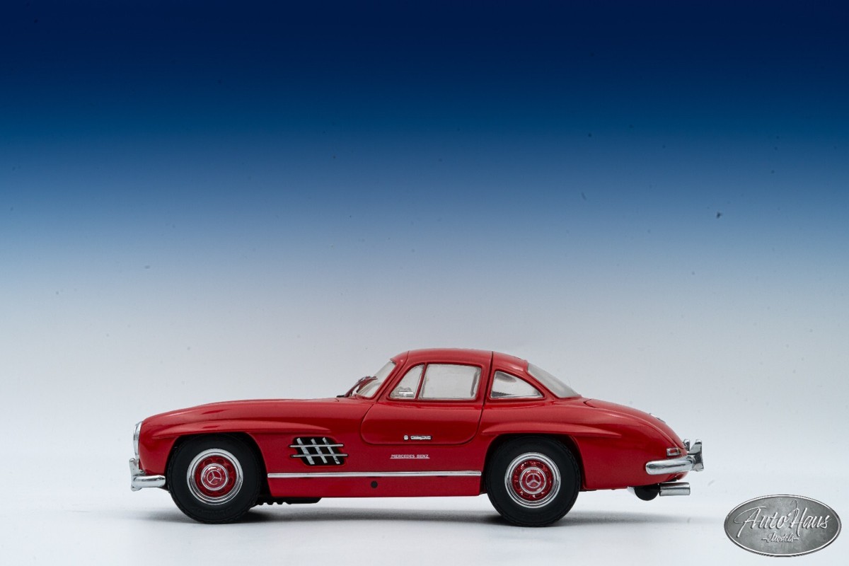 1/18 Kyosho Mercedes Benz 300SL Red Diecast 🤝ALSO OPEN FOR TRADE