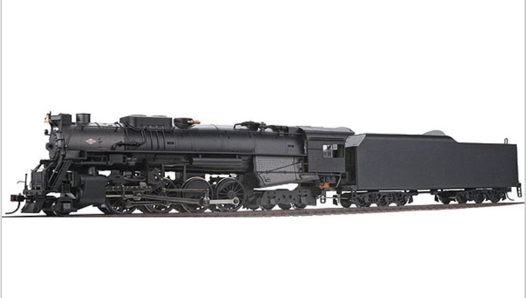Spectrum HO 50948 2-8-4 Berkshire Steam Loco DCC Painted