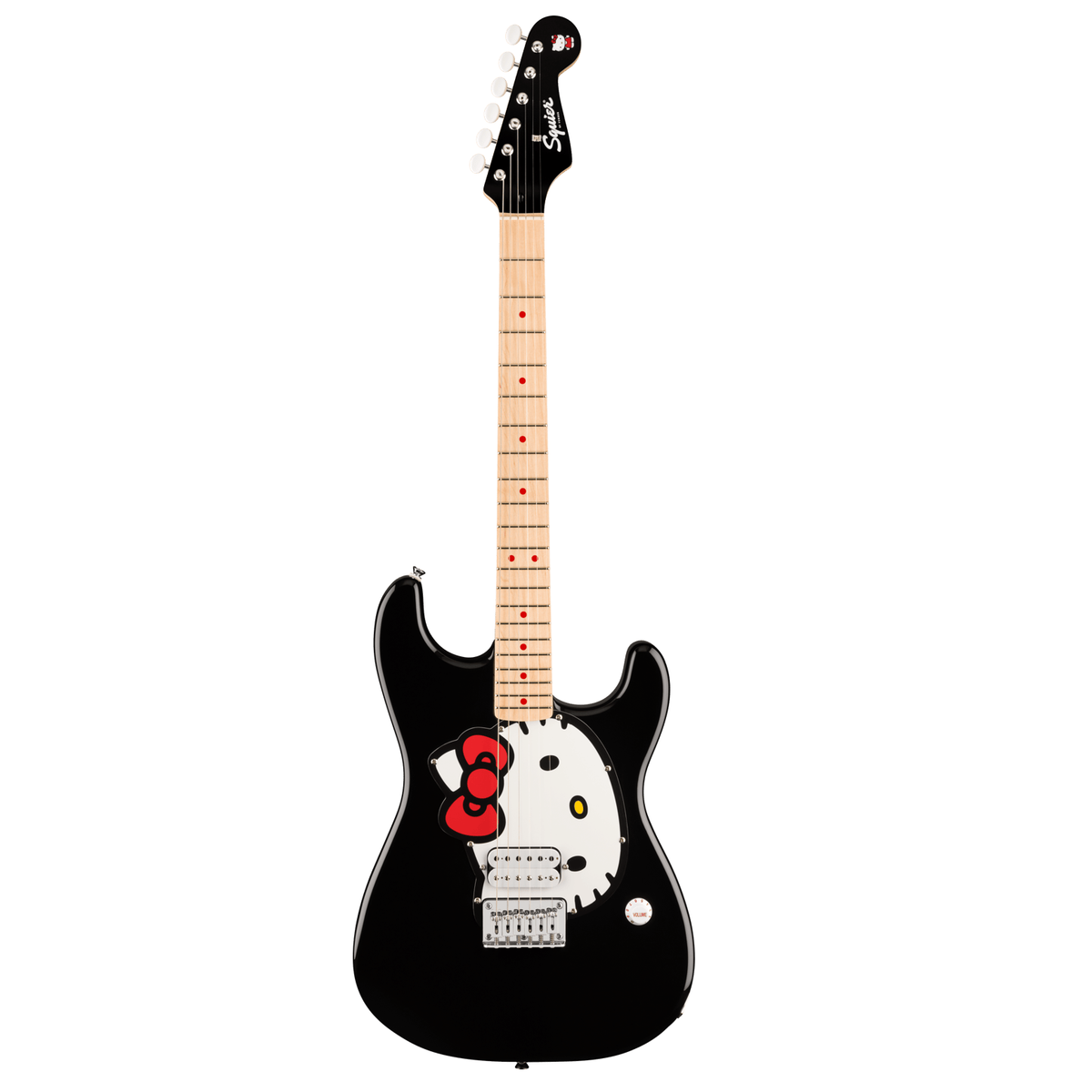 Squier by Fender Limited Edition Hello Kitty Stratocaster Black