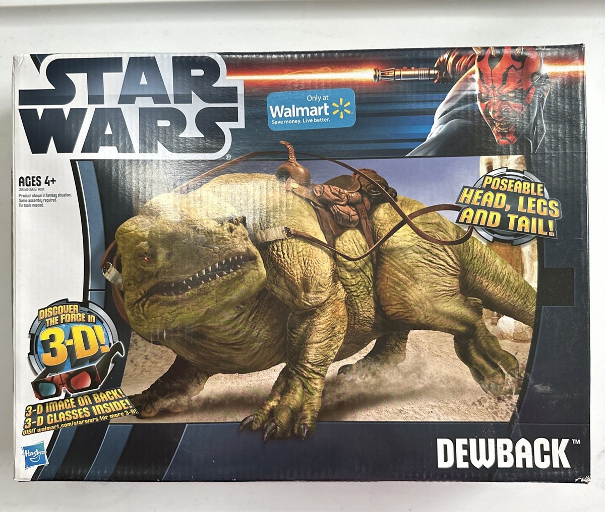 Hasbro Star Wars Dewback 3-D Discover the Force (Walmart Exclusive