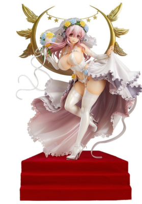 SUPER SONICO 10th Anniversary Figure Wedding Ver. 1/6 ABS & PVC