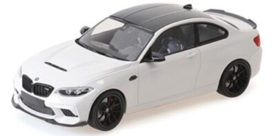 1/18 BMW M2 CS G42 2020 White Diecast Model Car by Minichamps