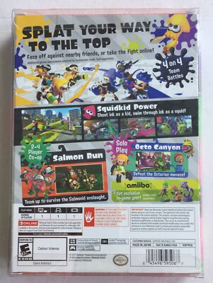 Splatoon 2 Starter Pack (Nintendo Switch, 2017, New & Sealed, Rare