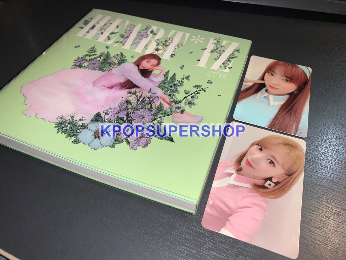 IZ*ONE 2nd Mini Album Heart IZ CD Violeta Chaeyeon Ver Nako Sakura