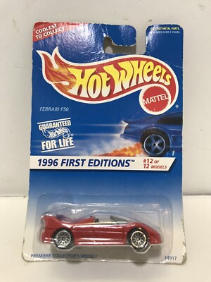 1996 Hot Wheels Ferrari F50 1st Edition #377 14917 RED (HW446) | eBay
