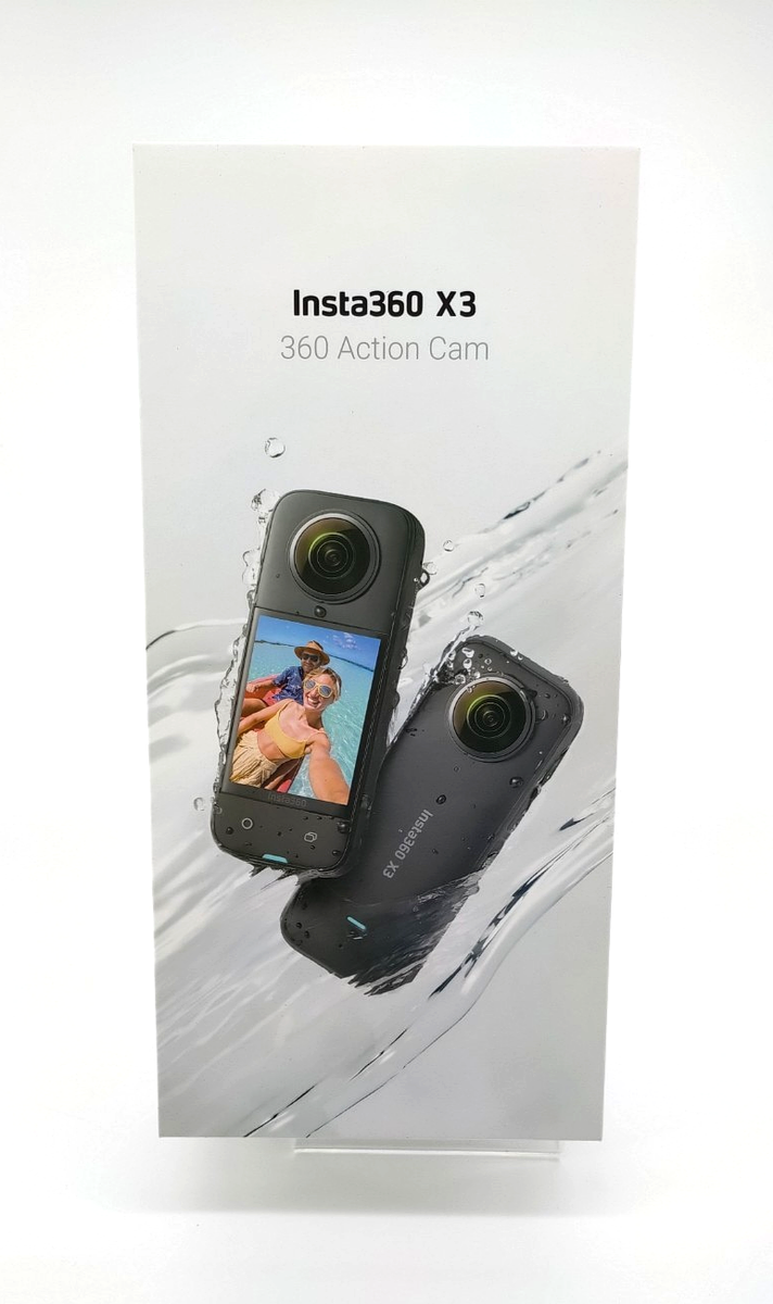 Insta360 X3 5.7K 360 AI Action Camera 4k Waterproof Touchscreen