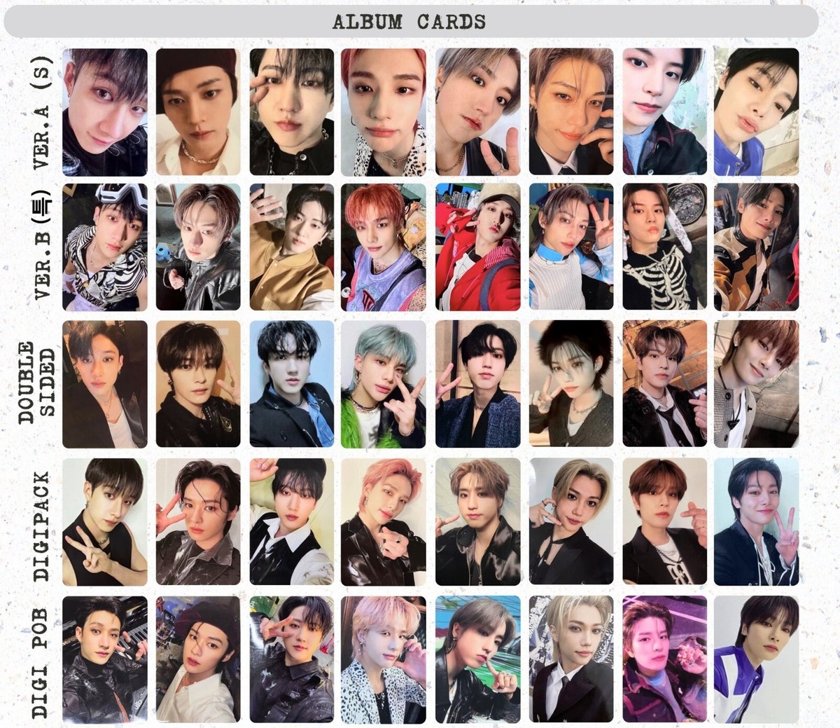 Straykids 5star Withfans yzy Pob トレカ コンプ Straykids 5star