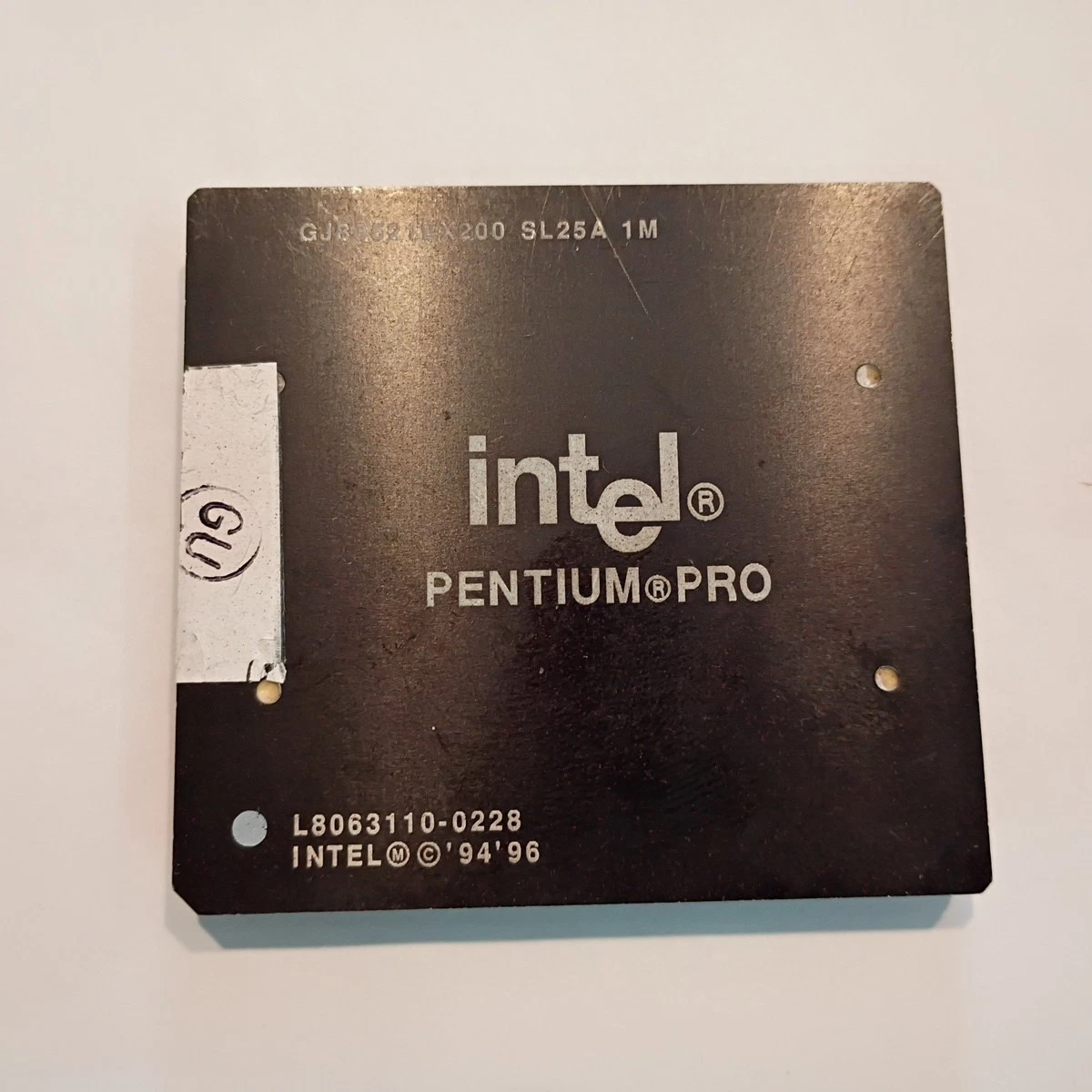 金抽出用 ジャンク Intel Pentium Pro CPU Intel Pentium Pro Cpu In