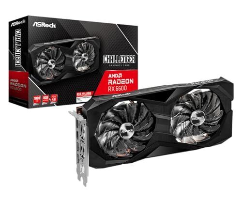 ASRock RX 6600 CLD Challenger D 8GB GDDR6 Graphics Card (‎90