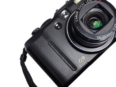Canon PowerShot G9 12.1MP Digital Camera - Black for sale online
