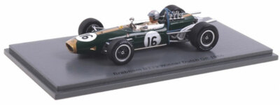 F1 Brabham Bt19 Jack Brabham World Champion 1966 1/43 Spark S7114