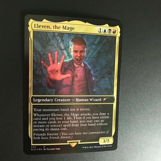 ELEVEN THE MAGE FOIL STRANGER THINKS SECRET LAIR MTG MAGIC THE