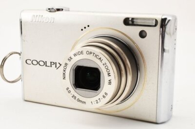 Nikon COOLPIX S640 Silver 12.3MP Digital Camera Excellent+++++ | eBay