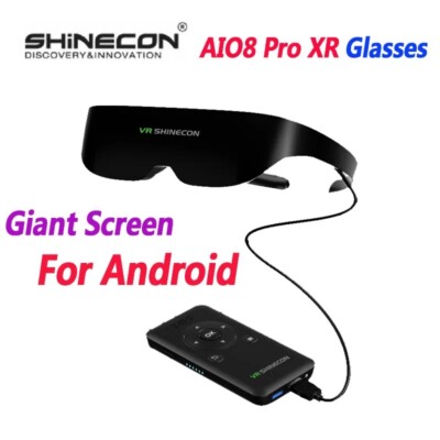 VR SHINECON SC-AI08 Pro XR AR Glasses 3D Smart VR Giant Screen