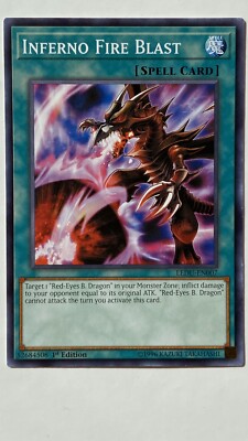 YU-GI-OH! Inferno Fire Blast | Legendary Duelists | 1st Edition