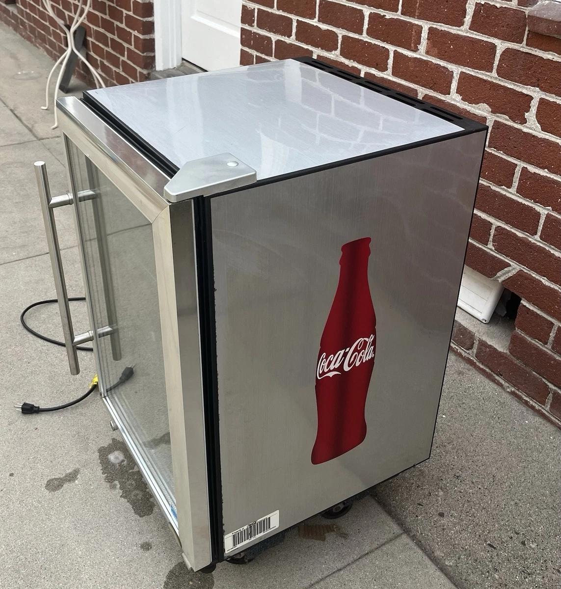 Coke Refrigerator W/ Glass Lighted Door and Interior Lights | eBay