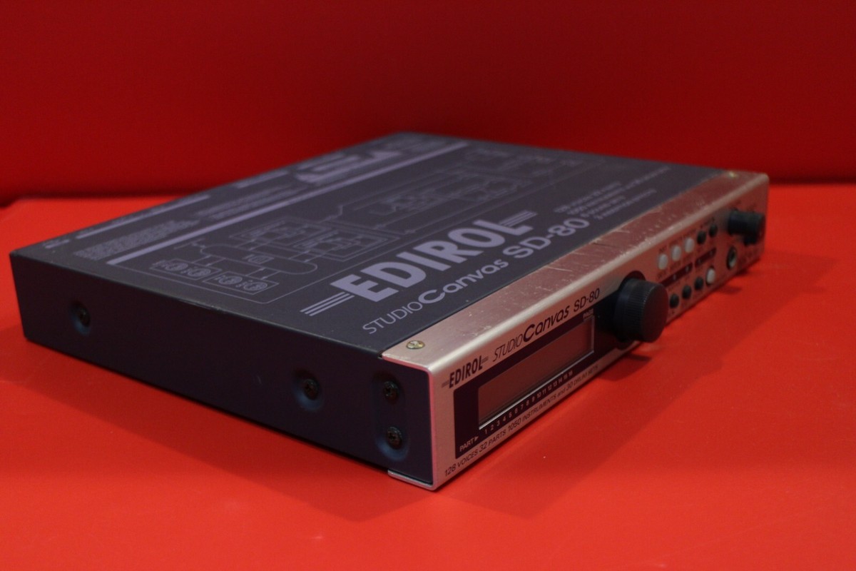 SD-80 EDIROL 音源モジュール DTM・DAW Roland Edirol Studio Canvas