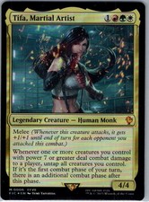 Tifa, Martial Artist [Borderless Surge Foil] #214 Prices | Magic
