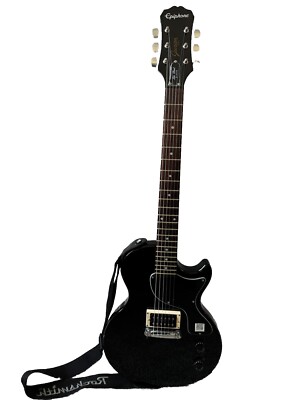 Epiphone Les Paul Junior Electric Guitar - Ebony Black