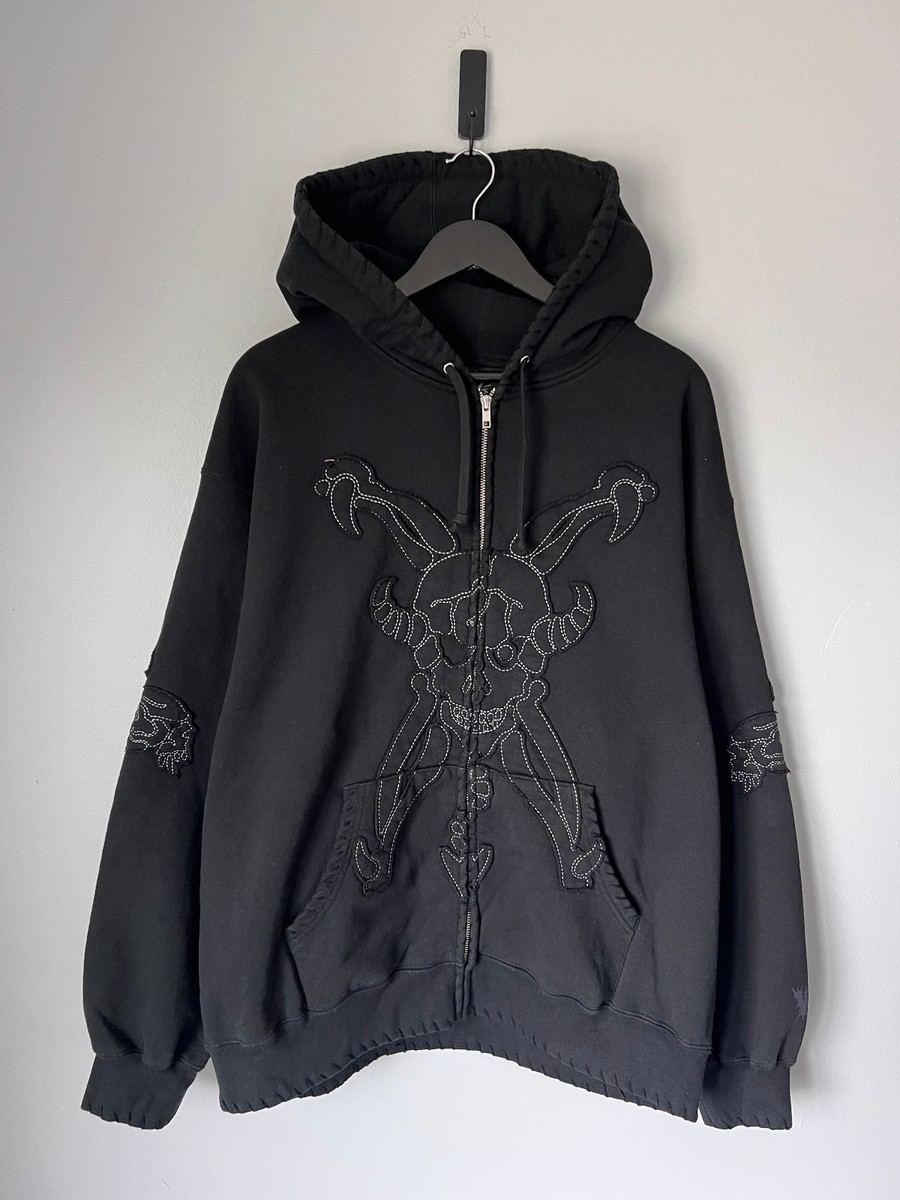 Supreme x Y's by Yohji Yamamoto Zip Up Sweatshirt - Size XL